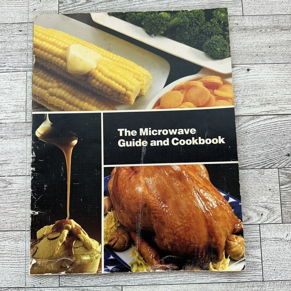 Microwave Guide‎ And Cookbook General Electric 1984 Paperback Appliance Manual